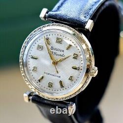 1960 BULOVA 23 TAW Automatic Watch 23 Jewels Cal. 10BZAC Fancy Lugs & Case