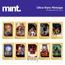 2023 Star Wars Mint Trading Coins LIMITED Mintage Obi-Wan Kenobi 079/250