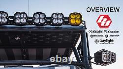 Baja Designs LP4 Pro LED Clear Driving/Combo Light 7,050 Lumens Single