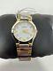 Bulova 98p104 Diamond Accented Mother-of-pearl Dial Two Tone Women's Watch