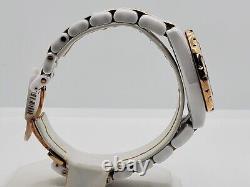 Bulova Accutron MOP Dial Two-tone Ceramic Women's Watch 65R140