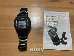 Casio DW-5600c with 691 module and metallic bezel and bracelet