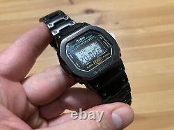 Casio DW-5600c with 691 module and metallic bezel and bracelet