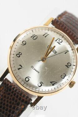 Cornavin Watch 23 Jewels Men's Poljot Calibre 2209 Men's Dress Wristwatch