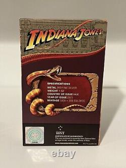 Indiana Jones Gold Chibi Gilded NIB Limited to 200 Made Very Rare 2023