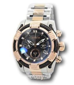Invicta Bolt Men's 51mm Two-Tone Rose Gold Swiss Chronograph Watch 33302