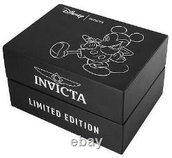 Invicta Mickey Mouse-Disney 37855 Two Tone Skeleton AUTO Limited Edition Men's