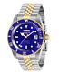 Invicta Pro Diver Automatic Men's 42mm Blue Dial Two-tone Stainless Watch 29182