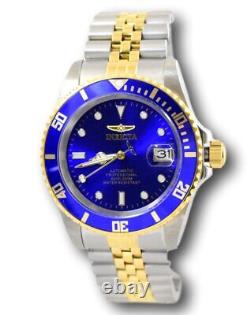 Invicta Pro Diver Automatic Men's 42mm Blue Dial Two-Tone Stainless Watch 29182