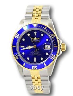 Invicta Pro Diver Automatic Men's 42mm Blue Dial Two-Tone Stainless Watch 29182