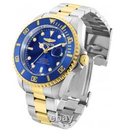 Invicta Pro Diver Automatic Men's 47mm Blue Dial Two-Tone Stainless Watch 34042
