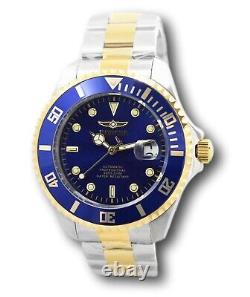 Invicta Pro Diver Automatic Men's 47mm Blue Dial Two-Tone Stainless Watch 34042