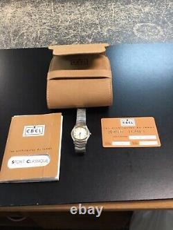 Ladies Ebel Sport Classique Two Tone 18k Yellow Gold/Stainless Watch 1087121
