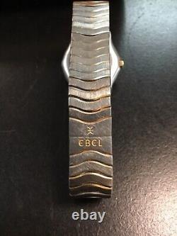 Ladies Ebel Sport Classique Two Tone 18k Yellow Gold/Stainless Watch 1087121