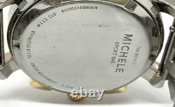 MICHELE Sport Sail Diamond Quartz Two Tone Steel 42mm Watch MWW01K000119