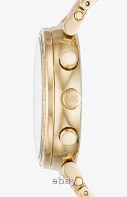 Michael Kors Women's Sofie Crystal Dial Two Tone Watch 39mm MK6584 NWT Org $275