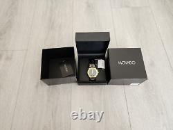 Movado Series 800 Active Sport Black Dial Two Tone Men's Watch 2600138