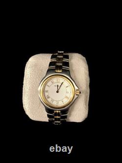Movado Two Toned Unisex Wrist Watch