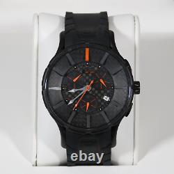 N. O. A 16.75 G EVO Orange Hands Carbon Fiber Dial Men's Watch NW-GC6001