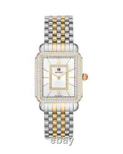 New Michele Deco II Diamond Yellow Gold Two-tone & Steel Watch Mww06x000039