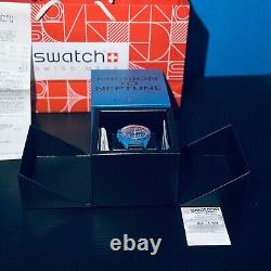 Omega X Swatch Moonswatch Mission To Neptune Brand New With Reciept