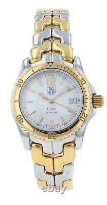 Pre-Owned Tag Heuer Link 18kt Gold Two-Tone Quartz 30mm Ladies Watch WT1355
