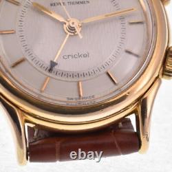 REVUE THOMMEN cricket 7922001 vintage Alarm Hand Winding Men's K#126306