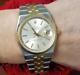 Rare Bird 36mm Rolex Oyster Perpetual Datejust 1630 Automatic Two Tone Ss Gold