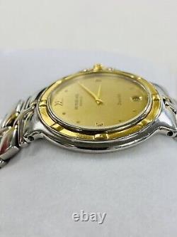 Raymond Weil Men's Parsifal Two Tone Watch ref 9190- Gold Dial With Date
