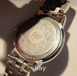 Raymond Weil Tango 5360 Two Tone Gold Diamond Bezel Lady's Watch New Battery
