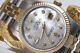 Rolex Datejust 36 Mm White Pearl Baguette Diamond Dial Two Tone Watch