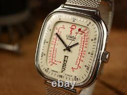 Russian USSR Pulsometer RARE Medical wrist watch Slawa Slava 2428 Medicine NOS