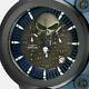 Sale $150. Punisher Invicta Watch 55mm Black Blue Silicone Strap 2-triggers