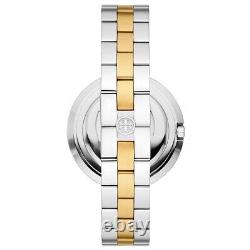 TORY BURCH Miller Womens Two-Tone, White Dial, Stainless Steel TBW6209
