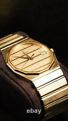 Vintage Concord Mariner SG 15.78.117 Two Tone Stainless & 18K Gold Watch