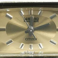 Vintage and Rare Citizen 1481010 independent watch. Two systems. C480-L -17149