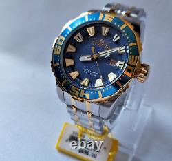 Invicta 30293 Plongeur Professionnel Automatique pour Homme 48mm Cadran Bleu Date Bicolore Montre-bracelet