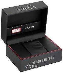 La montre chronographe pour hommes Invicta Marvel Thanos Infinity Gauntlet de 52mm édition limitée 37391
