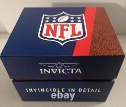 Montre chronographe suisse Invicta NFL San Francisco 49ers Venom Reserve 52mm avec boîte