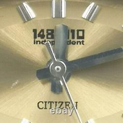 Montre indépendante Citizen 1481010 vintage et rare. Deux systèmes. C480-L -17149.