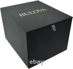 Montre pour hommes Bulova Multi-Fonctions bicolore argent et or 98C142 Nouvelle avec étiquettes