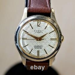 Montre vintage de robot 17 rubis Cal. AS 1187/94 Incabloc Swiss Made Bracelet montre