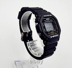 Montre vintage pour hommes JAPAN 1987 CASIO G-Shock (901) DW-5600C. Alarme. Chronomètre