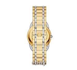 Nouvelle montre pour dames Tory Burch TBW7222 The Miller en acier inoxydable bicolore