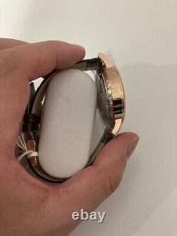 Paire de montres de poignet pour couples Brigada hommes et femmes en cuir mécanique - Cadeaux