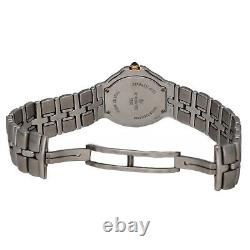 Raymond Weil 9190 Parsifal Montre-bracelet en acier bicolore de 34 mm avec lunette en diamant à quartz