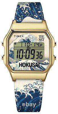 Timex T80 X Le MET Hokusai Metropolitan Museum of Art New York TW2W25200<br/>
 <br/>Translation: Timex T80 X Le MET Hokusai Le Metropolitan Museum of Art à New York TW2W25200